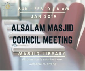 January Council Meeting