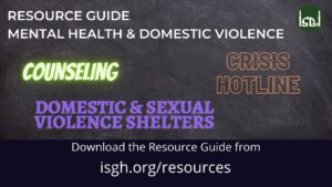 Resource Guide for Mental Wellness and Domestic violence